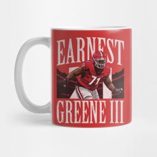 Earnest Greene III College Player Name Mug